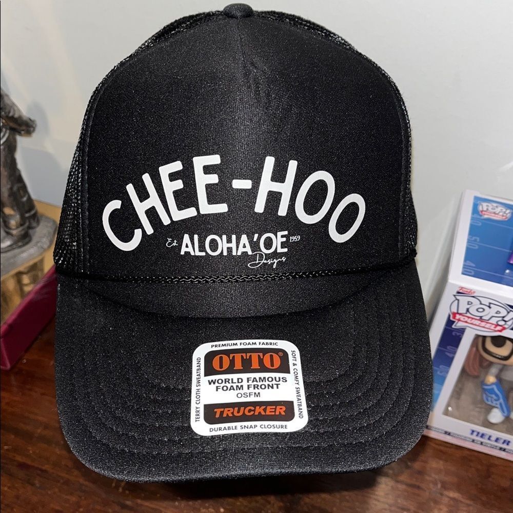 ‘Chee Hoo’ Aloha Otto Foam SnapBack country trucker baseball cap hat NWOT Samoa